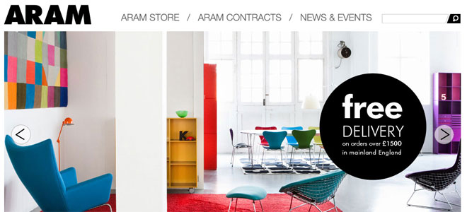 Designshop - aram.co.uk - London - UK