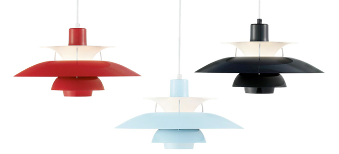 1958, Poul Henningsen for Louis Poulsen, PH5 Pendant Light